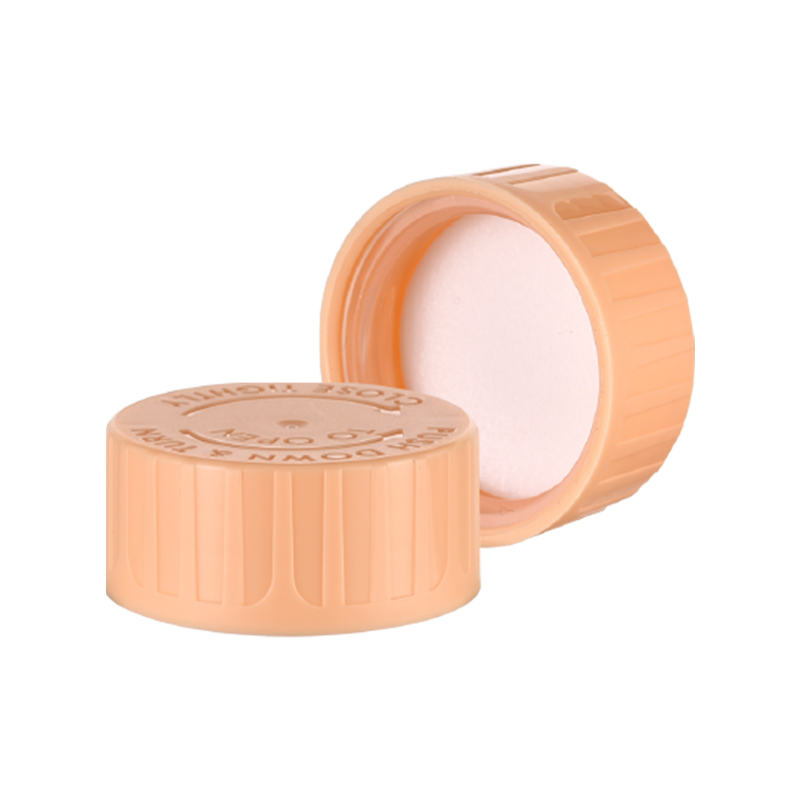 CRC-hætte i plast til kosmetisk emballage