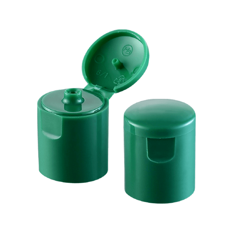 Plast flip top cap til kemisk industri