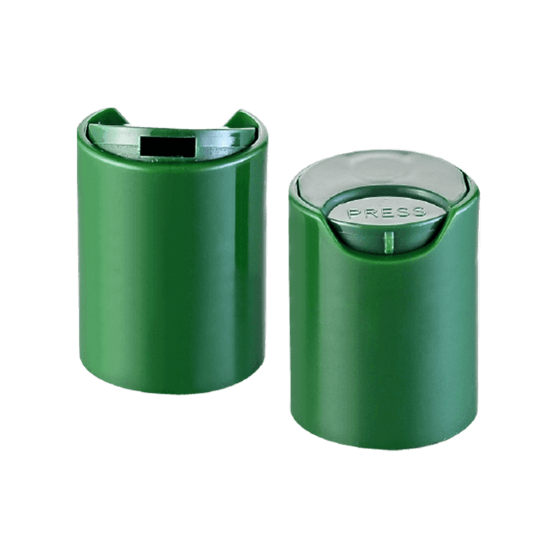 Plast skive tophætte til biomedicin